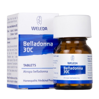 Weleda Belladonna 30C 125 tabs